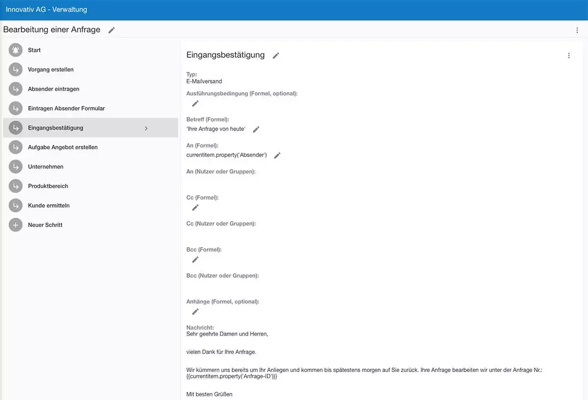 Vorteile für Finanzdienstleister