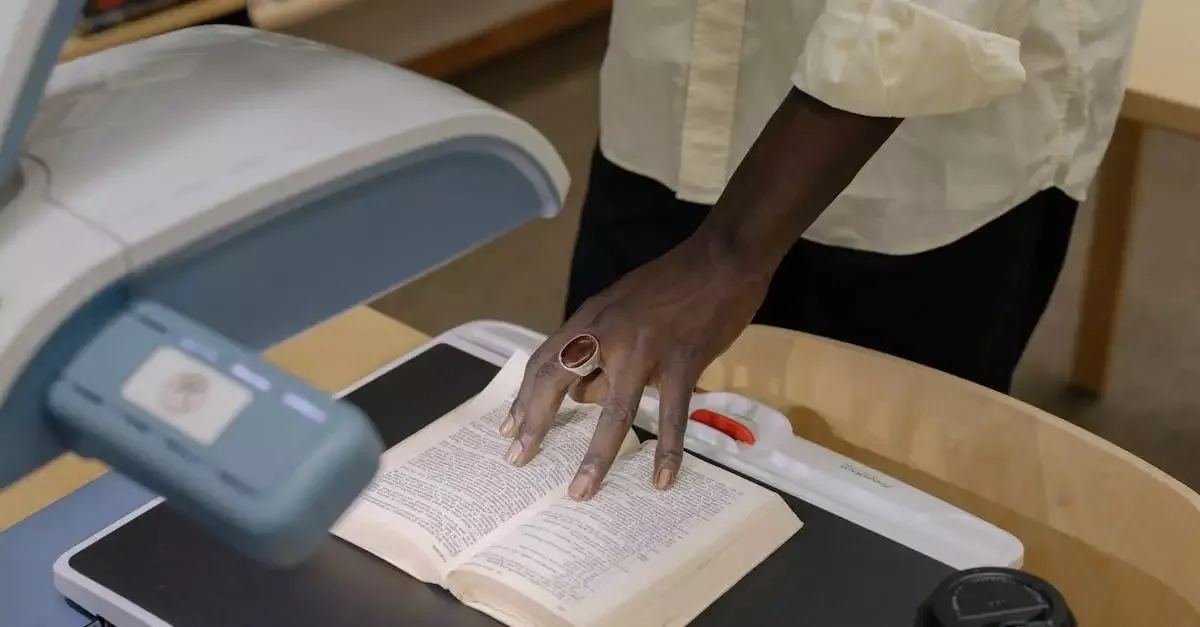Dokumenten scannen zur Digitalisierung und Archivierung.