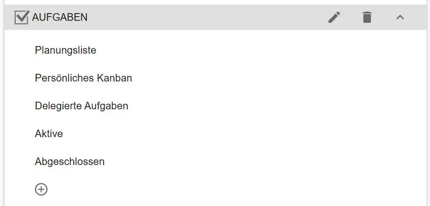 Untermenüpunkte anlegen in humbee