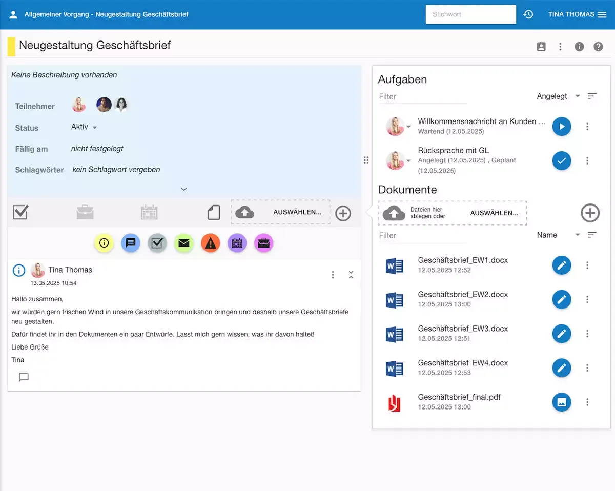 Mit humbee alle digitalen Vorgänge bearbeiten