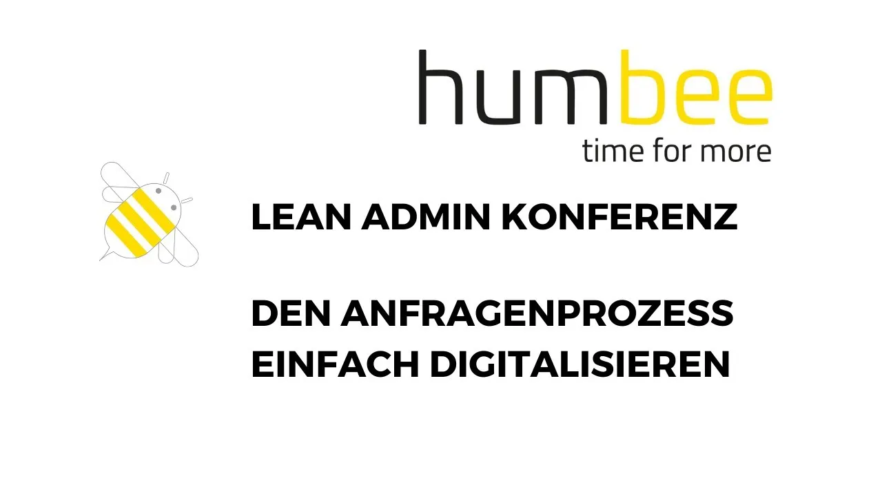Kundenanfragen effizient bearbeiten - wie man den Prozess einrichtet, auf der Lean Admin Konferenz