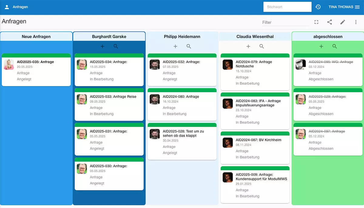 Bearbeiten Sie Ihren Workflow ganz einfach mit humbee